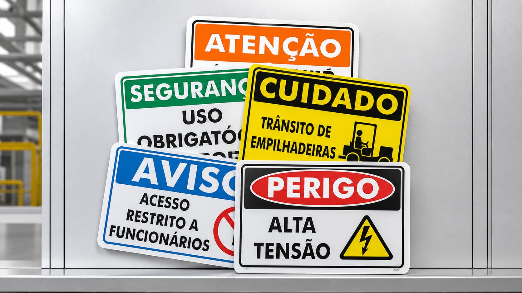 Sinalização regulamentadora: onde comprar modelos conforme norma
