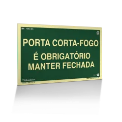 Placas para Rota de Fuga