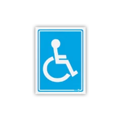 Placas de Acessibilidade