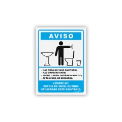Placas para Sinalização do Dia a Dia