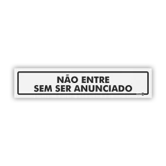 Placas para Sinalização do Dia a Dia