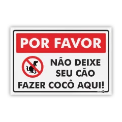 Placas para Sinalização do Dia a Dia