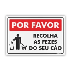 Placas para Sinalização do Dia a Dia