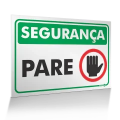 Placas para Segurança
