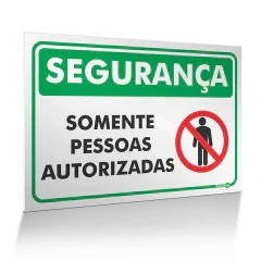 Placas para Segurança