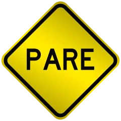 Placas de Advertência