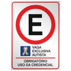 Placas para Estacionamento