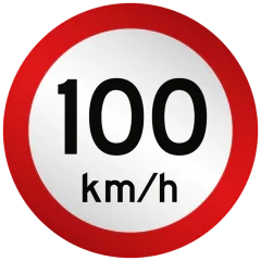 Placas de Limite de Velocidade